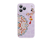 Luxury Leather Magnetic Stand Case For iPhone