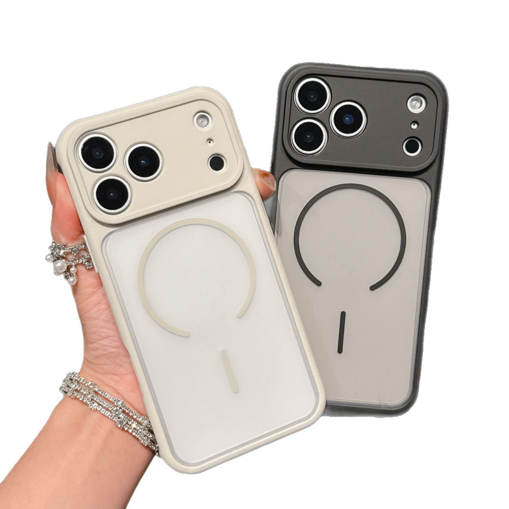 skin feel matte magnetic all inclusive case for iPhone