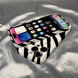 Fashion Retro Simple Stripes Case For iPhone