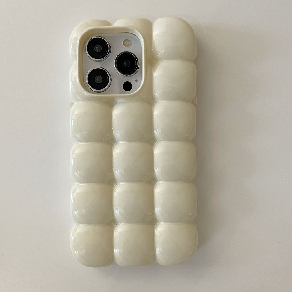 Solid color creative phone case for iPhone
