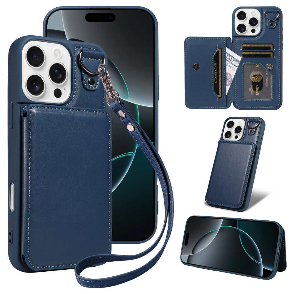 Stand Wallet Case for iPhone