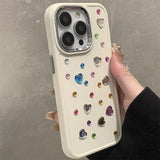 3D Luxury Rhinestone Case For iPhone