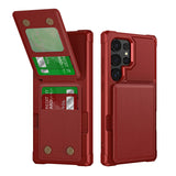 Shockproof flip wallet case for Samsung
