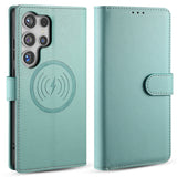 MagSafe wireless charging leather case for Samsung