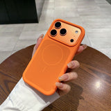 Liquid silicone magnetic Case for iPhone