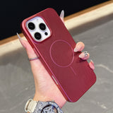 Electroplating metal paint mesh dissipation case For iphone
