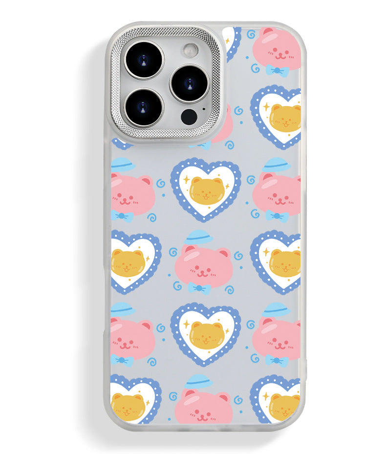 Cute anti-fingerprint phone case for iPhone