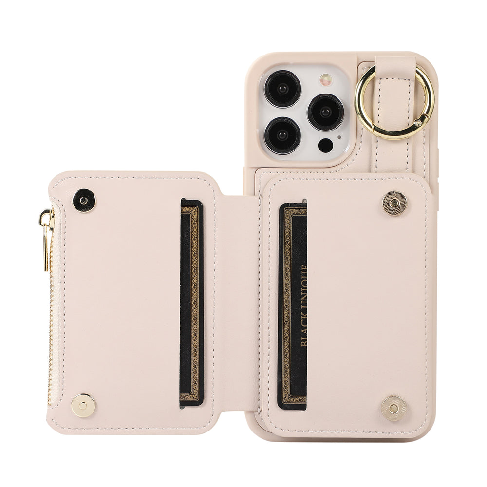Leather Card Holder Case for iPhone