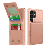 Shockproof flip wallet case for Samsung