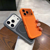 Liquid silicone magnetic Case for iPhone