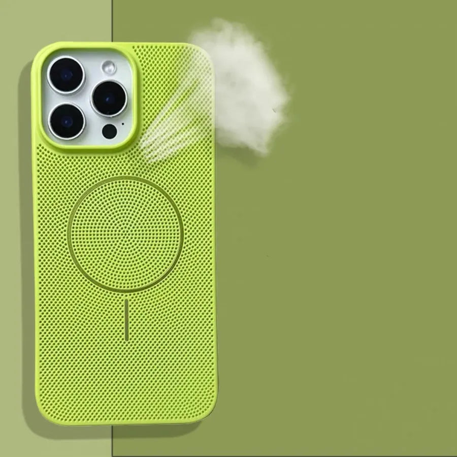 Heat dissipation breathable ultra-thin case for iPhone