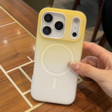 Magsafe magnetic Gradient 2-in-1 detachable case For iPhone