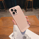 Heat Dissipation Oil-spray Lens Protector Case for iPhone