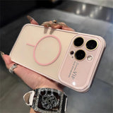 Large window Magsafe Magnetic case for iPhone