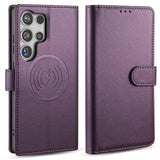 MagSafe wireless charging leather case for Samsung