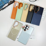 Magsafe Magnetic matte case for Samsung.