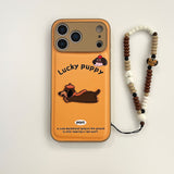 Air cushion embossed dog case for iPhone