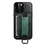 Wristband card insertion case for iPhone