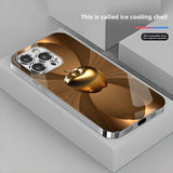 3D Apple Pattern Hard Case for iPhone