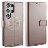 MagSafe wireless charging leather case for Samsung