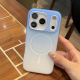 Magsafe magnetic Gradient 2-in-1 detachable case For iPhone