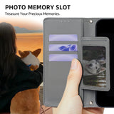 Simple Flap Leather Wallet Case For iPhone