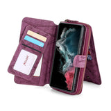 Multi-functional wallet stand phone case for Samsung