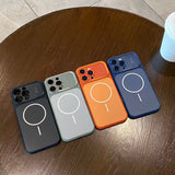 Original color magnetic anti-drop case for iPhone