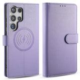 MagSafe wireless charging leather case for Samsung