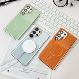 Magsafe Magnetic matte case for Samsung.