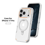 Magsafe magnetic bracket anti fingerprint case for iPhone