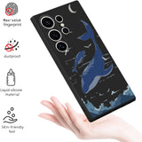 New Sky Whale Silicone Case for Samsung