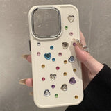 3D Luxury Rhinestone Case For iPhone