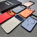 Skin-Feel Magsafe Magnetic Hard Case For iPhone