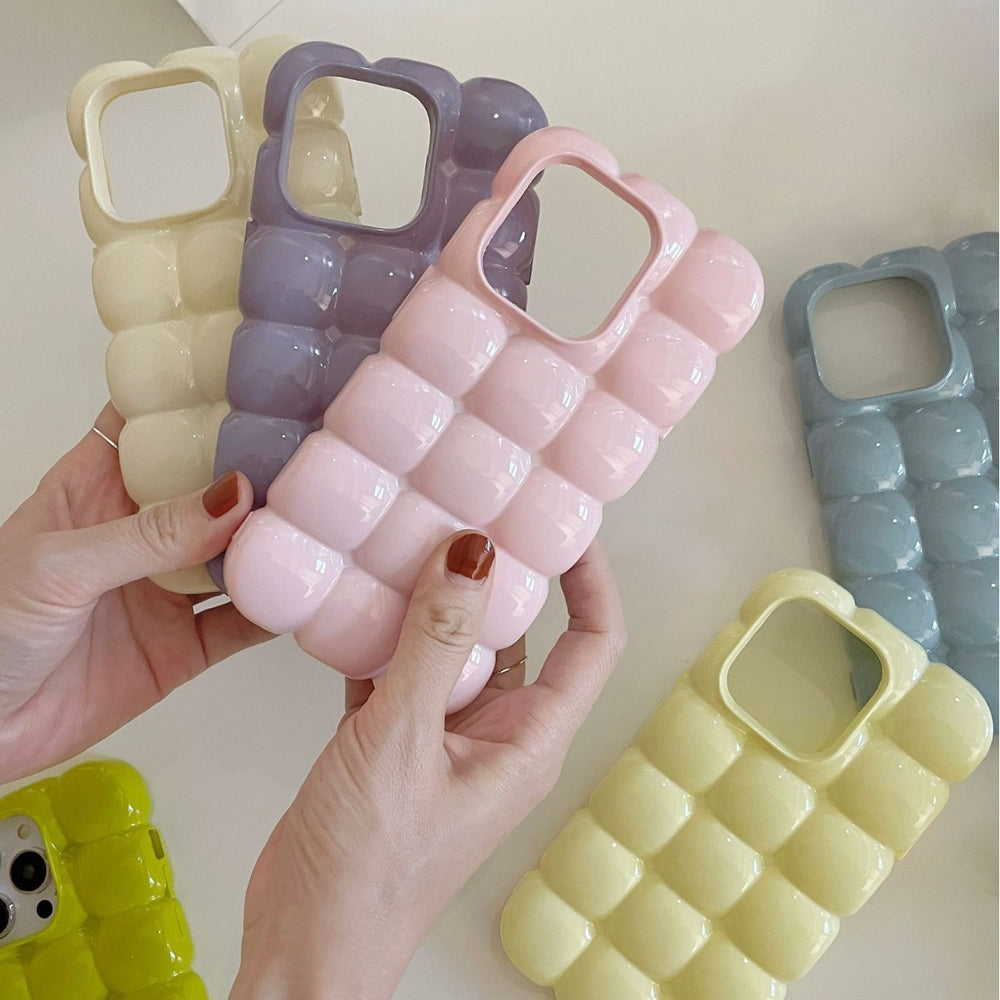 Solid color creative phone case for iPhone