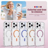 Magsafe Magnetic Transparent Glitter Case for iPhone