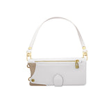 Flip-cover wrist strap crossbody case for iPhone