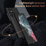 Magsafe Magnetic Ultra Thin Carbon Fiber Case For Samsung