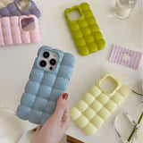 Solid color creative phone case for iPhone