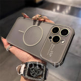 Large window Magsafe Magnetic case for iPhone