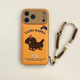 Air cushion embossed dog case for iPhone