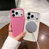 Liquid silicone magnetic Case for iPhone