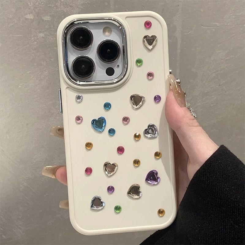 3D Luxury Rhinestone Case For iPhone