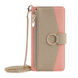 Crossbody Flip Leather Wallet Case for iPhone