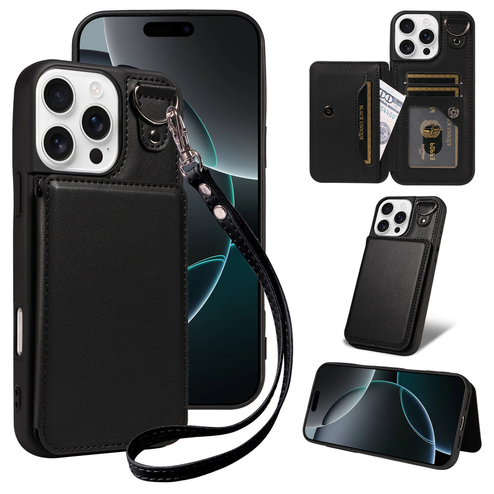 Stand Wallet Case for iPhone