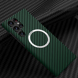 Magsafe Magnetic Ultra Thin Carbon Fiber Case For Samsung