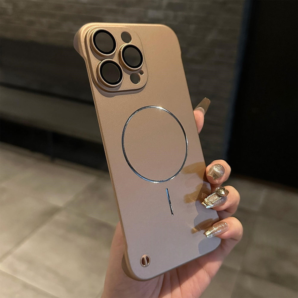 Frameless skin-feel ultra-thin hard case for iPhone