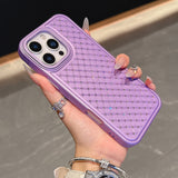 Gypsophila rhinestone phone case for iPhone