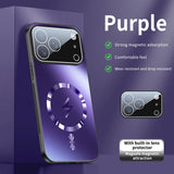 Matte all inclusive magnetic case for iPhone