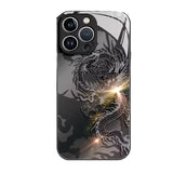 Premium Embossed Totem Dragon Case for iPhone